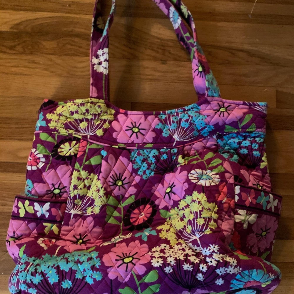 Vera Bradley bag, Flutterby retired color.